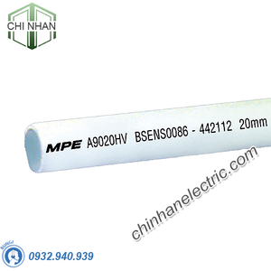 Ống Luồn Dây Điện PVC D20 1250N - A9020HV - MPE