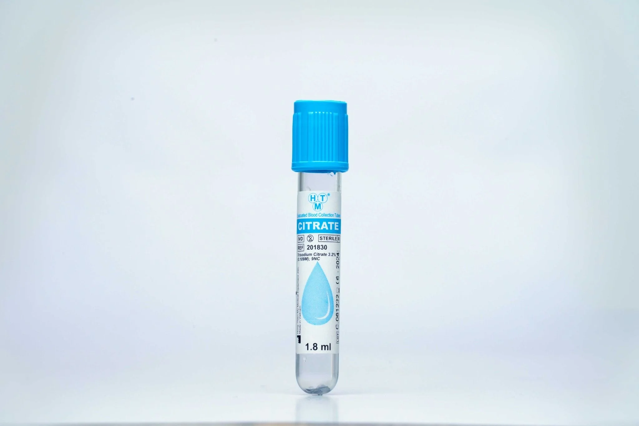 Ống nghiệm chân không Citrate