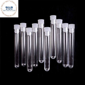 Ống nghiệm nhựa PS trắng trong có nắp 5ml (12x75mm) HTM