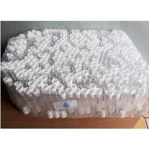 Ống nghiệm nhựa PS 5ml nắp trắng, không nhãn HTM