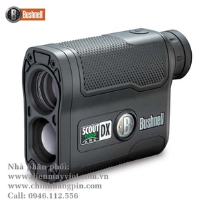 Ống nhòm đo khoảng cách Bushnell Scout DX 1000 Laser Rangefinder (Matte Black) 202355