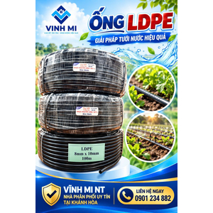 Ống nhựa LDPE Vĩnh Mi NT - Bảng giá sỉ rẻ tại Khánh Hòa