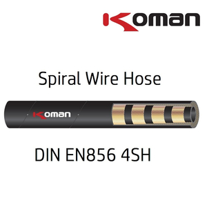 ỐNG THỦY LỰC KOMAN 4 LỚP THÉP, SIZE 1-1/4''