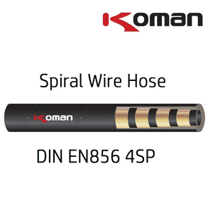 ỐNG THỦY LỰC KOMAN 4 LỚP THÉP, SIZE 1-1/4''