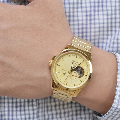 ĐỒNG HỒ CƠ OLYM PIANUS LỘ TIM OP990-083AMK-V