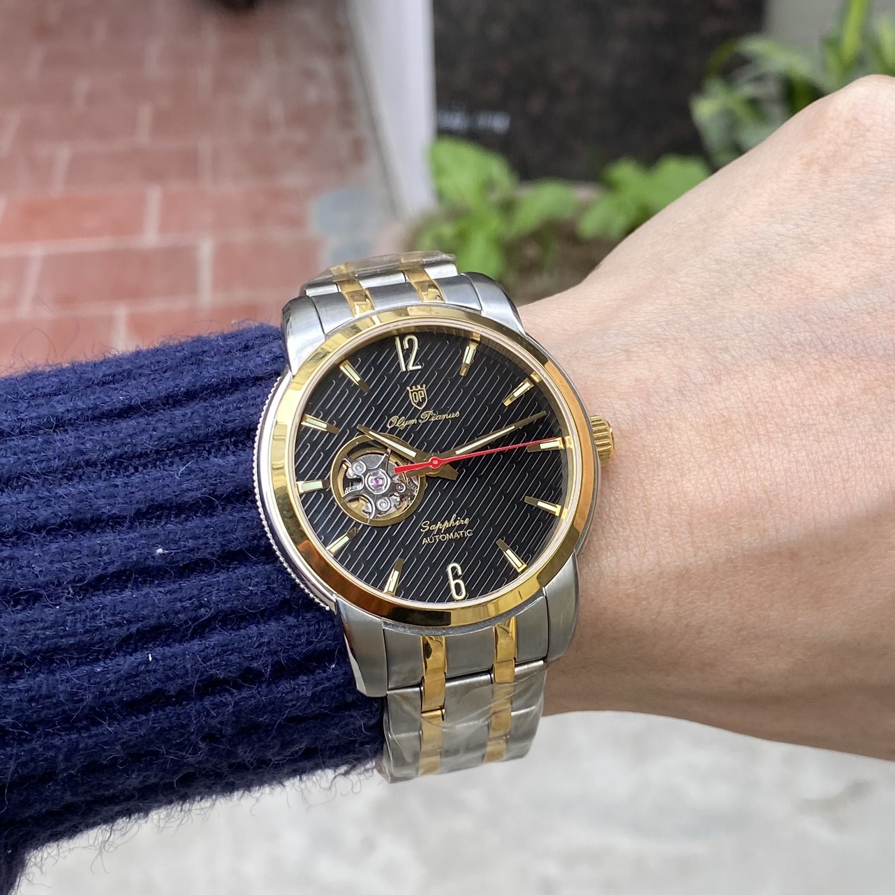 OP990-132AMSK-T | ĐỒNG HỒ OLYM PIANUS AUTOMATIC