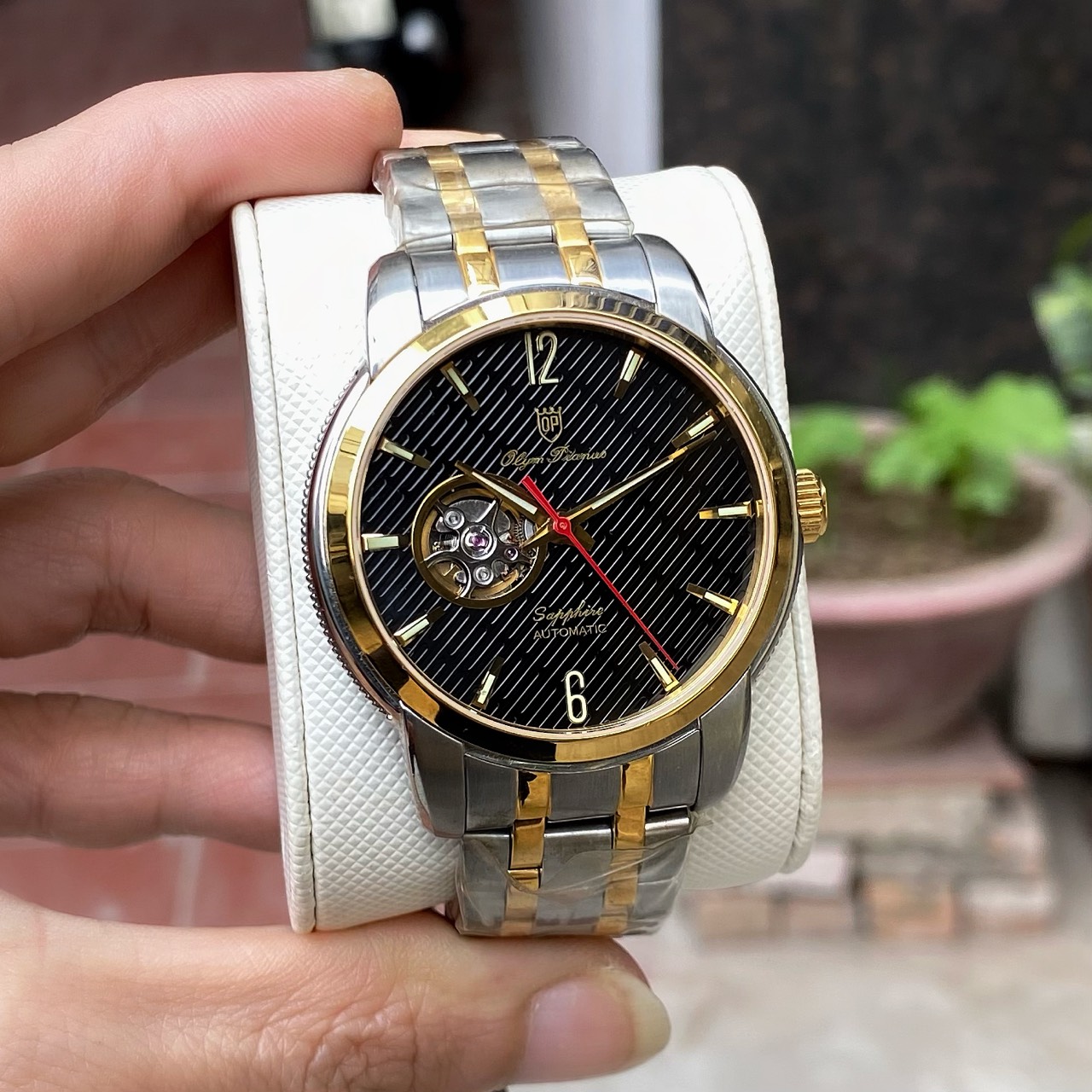 OP990-132AMSK-T | ĐỒNG HỒ OLYM PIANUS AUTOMATIC