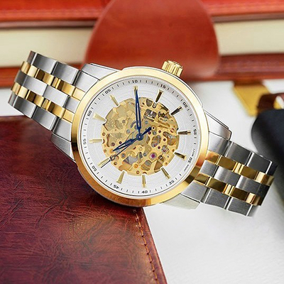 OP990-15AMSK-T | ĐỒNG HỒ OLYM PIANUS SKELETON