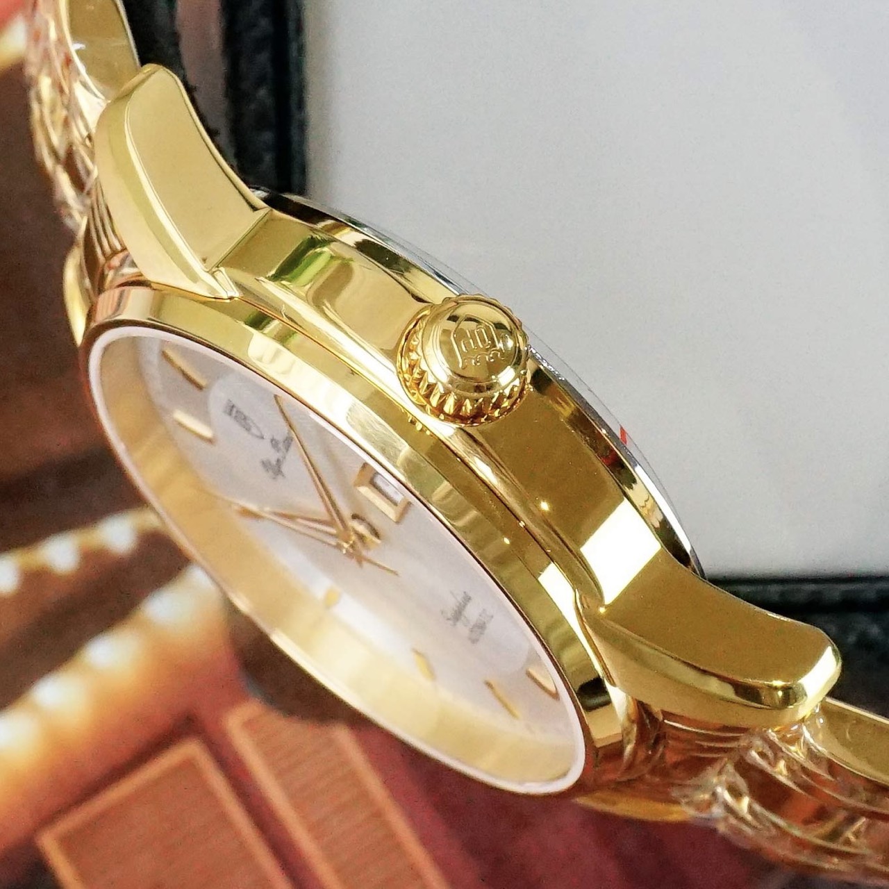 ĐỒNG HỒ CƠ OLYM PIANUS 2 LỊCH OP990-16AMK-T