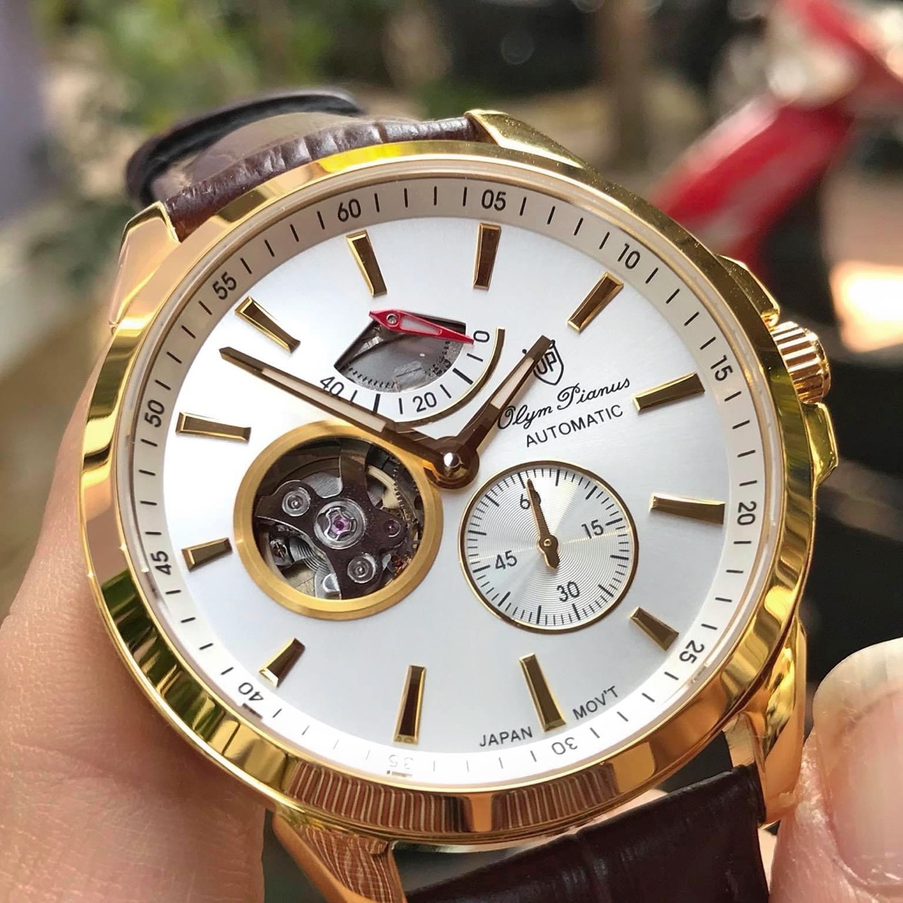 ĐỒNG HỒ OLYM PIANUS CHÍNH HÃNG OP9908-88AGK-GL-X