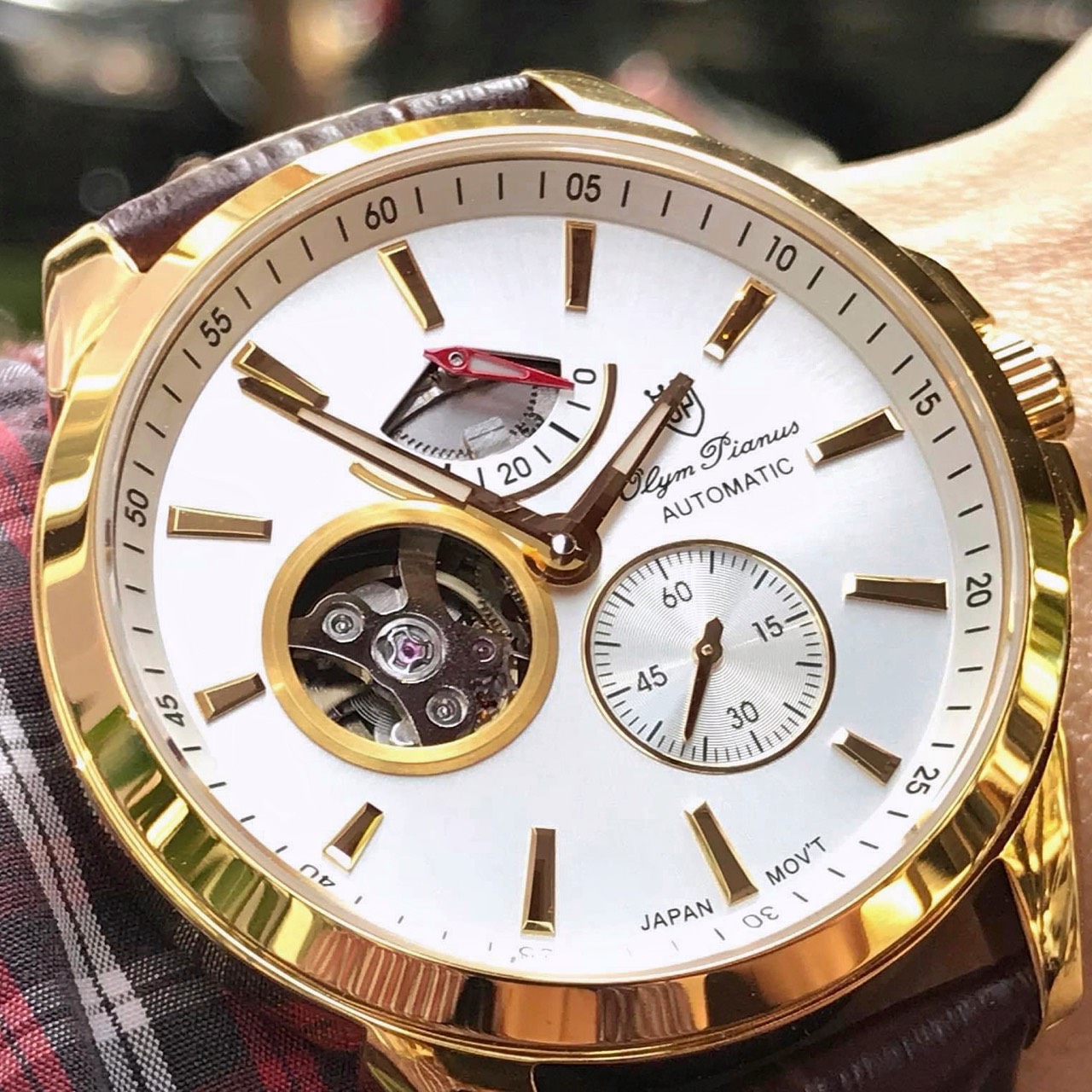 ĐỒNG HỒ OLYM PIANUS CHÍNH HÃNG OP9908-88AGK-GL-X