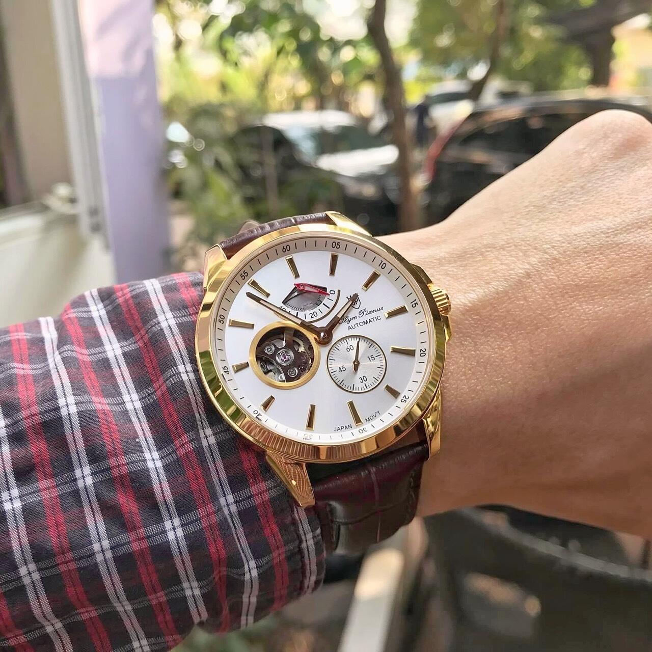 ĐỒNG HỒ OLYM PIANUS CHÍNH HÃNG OP9908-88AGK-GL-X