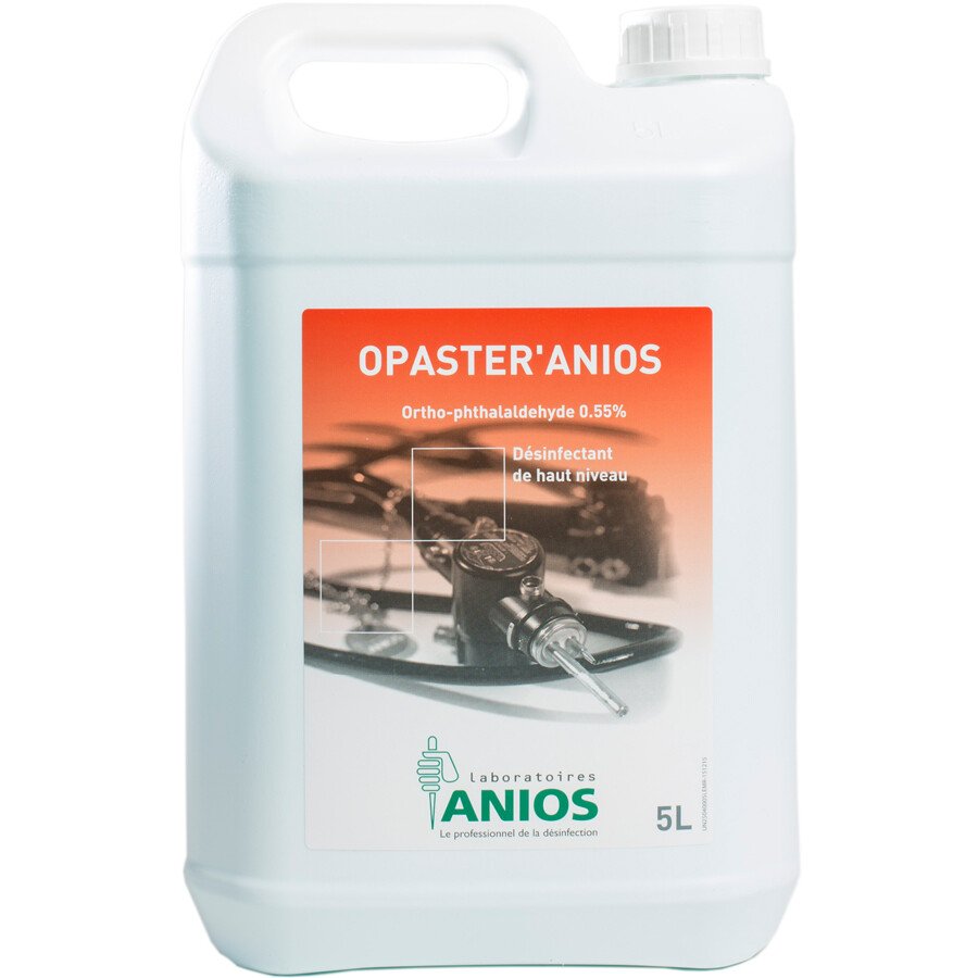 Opaster'Anios Dung dịch khử khuẩn mức độ cao dụng cụ nội soi và các dụng cụ không chịu nhiệt