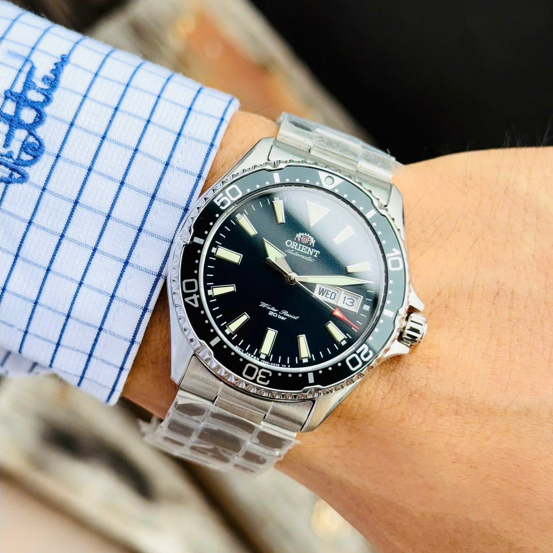 Orient Mako III Blue RA-AA0002L19B - Sắc xanh đại dương trên cổ tay