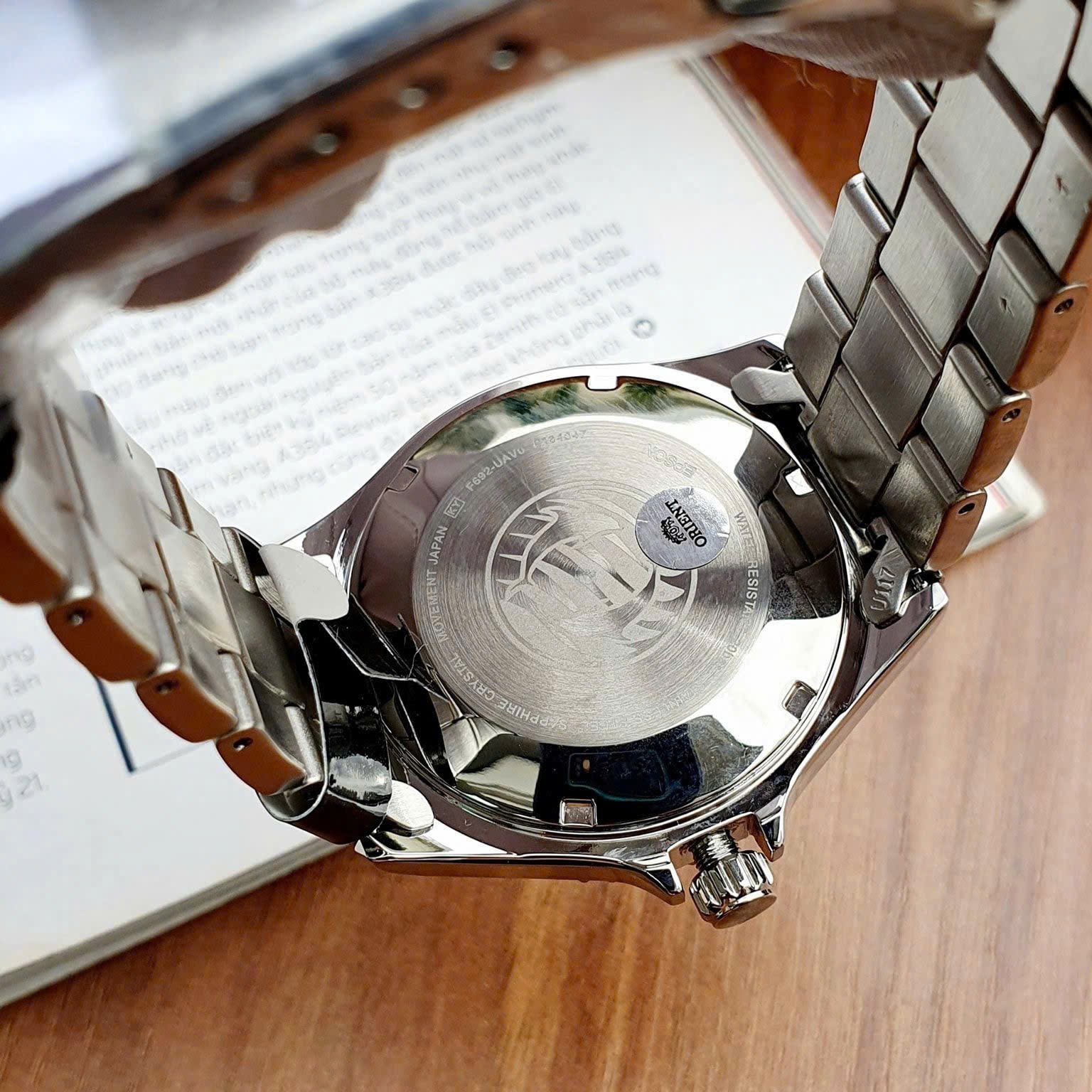 Orient Mako III Blue RA-AA0002L19B - Sắc xanh đại dương trên cổ tay