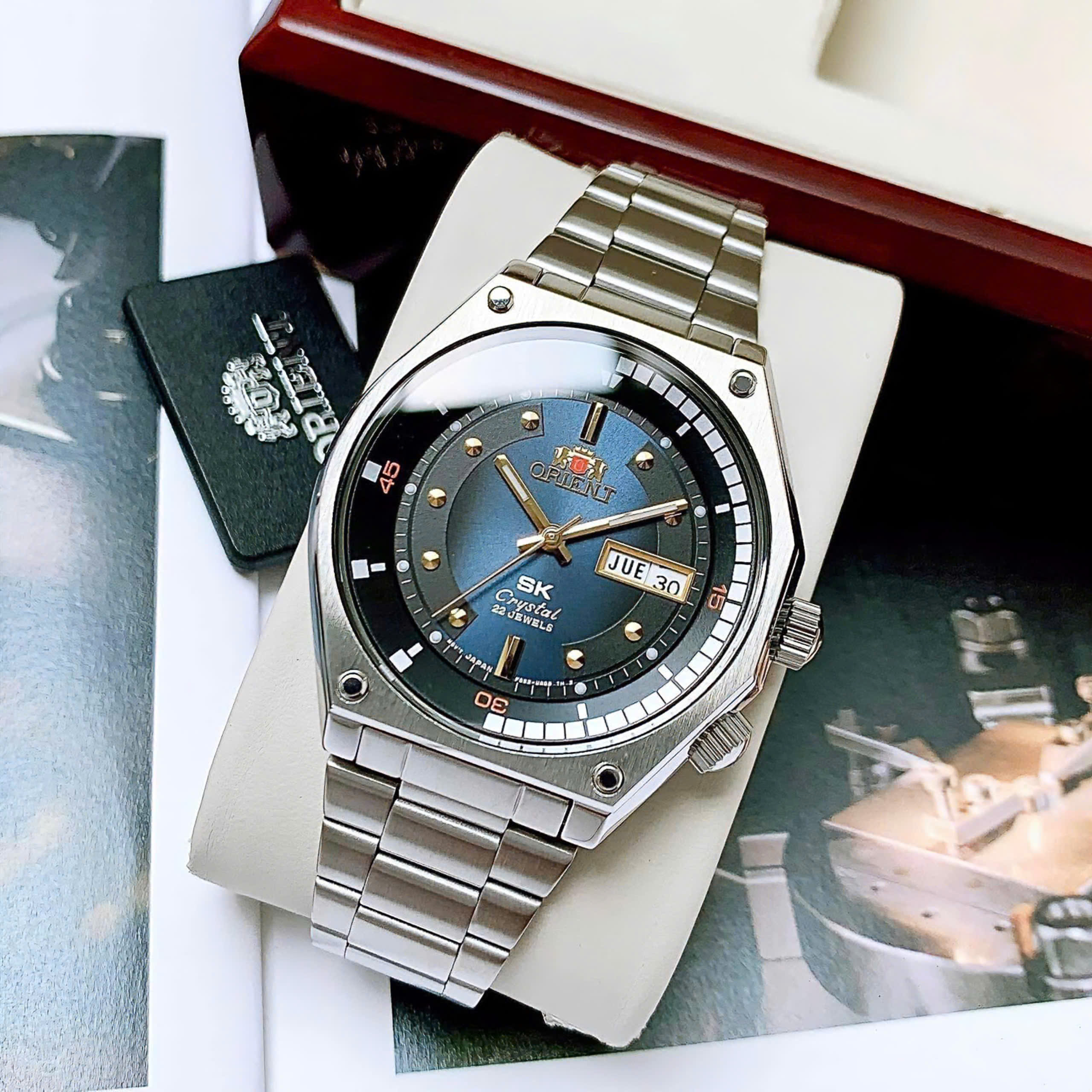 Orient SK Mặt Lửa RA-AA0B02R19B – Biểu Tượng Huyền Thoại Trở Lại