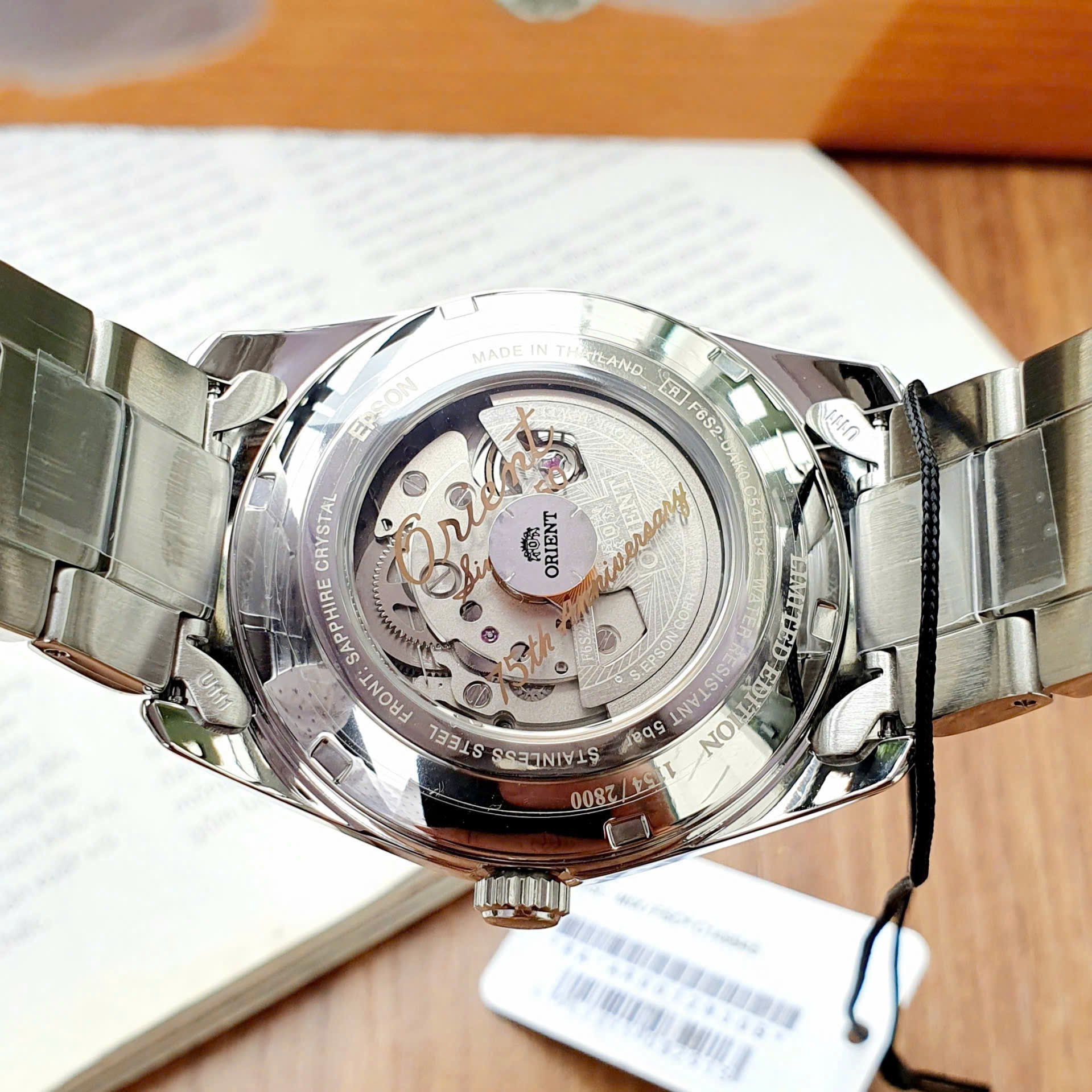 Orient Small Second Semi-Skeleton 75th Anniversary Limited Edition RA-AR0012N30B - Phiên Bản Giới Hạn chỉ 2800 Chiếc toàn Thế giới