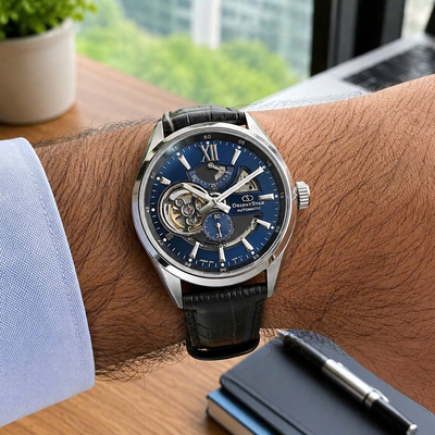 Orient Star Joker Hề Xanh RE-AV0005L00B - một kiệt tác nghệ thuật đương đại