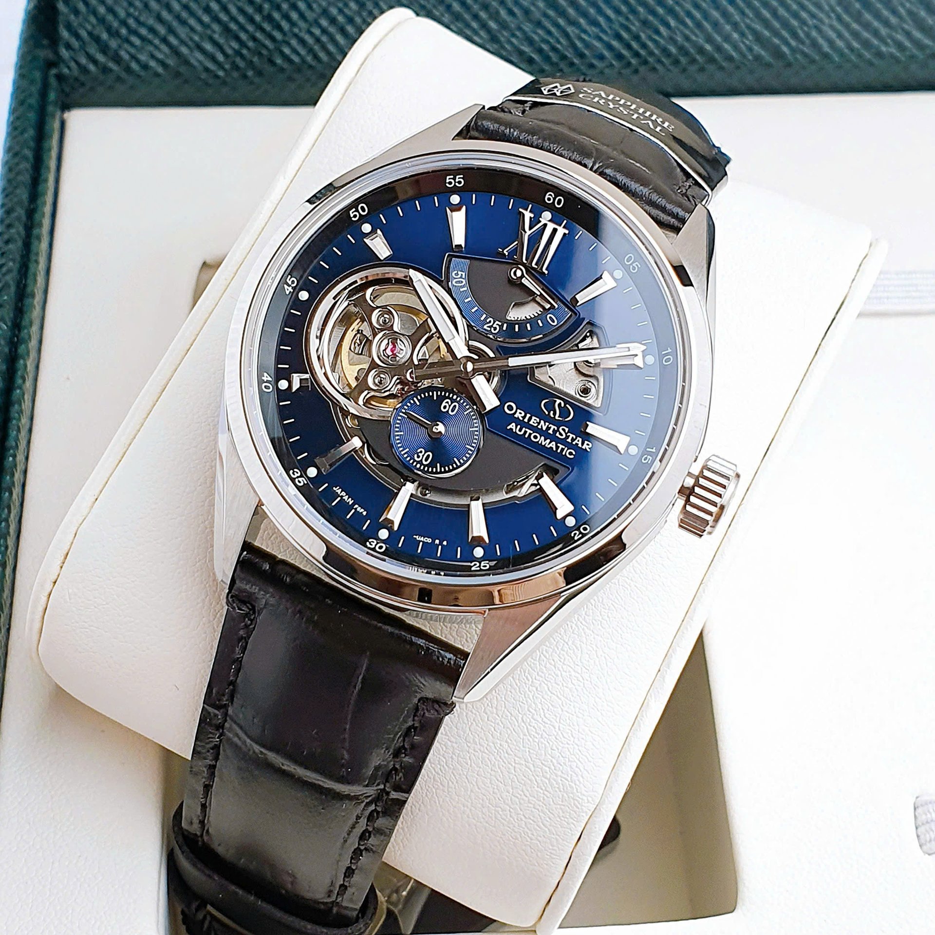 Orient Star Joker Hề Xanh RE-AV0005L00B - một kiệt tác nghệ thuật đương đại