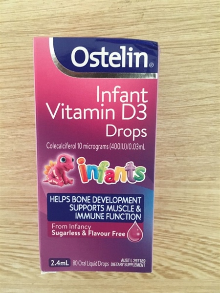 Ostelin Vitamin D3 Drops 2.4ml