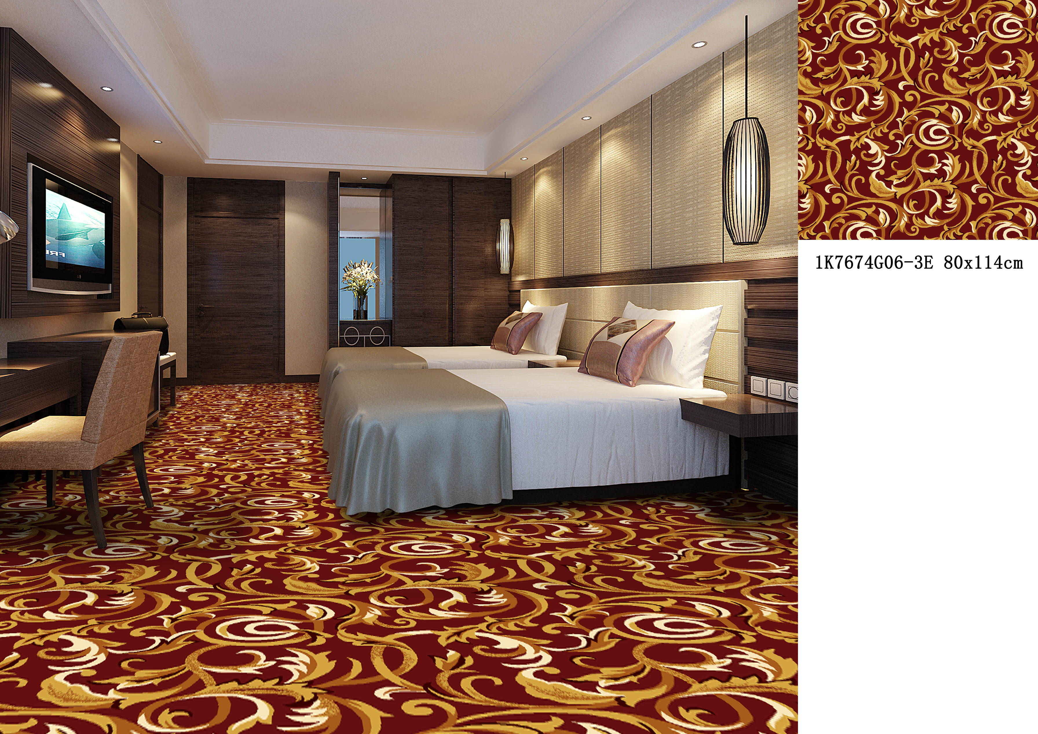 Thảm cuộn hoạ tiết GM-Diamond D