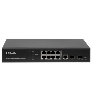 8-Port PoE L2 Managed Gigabit Switch APTEK SG2082P