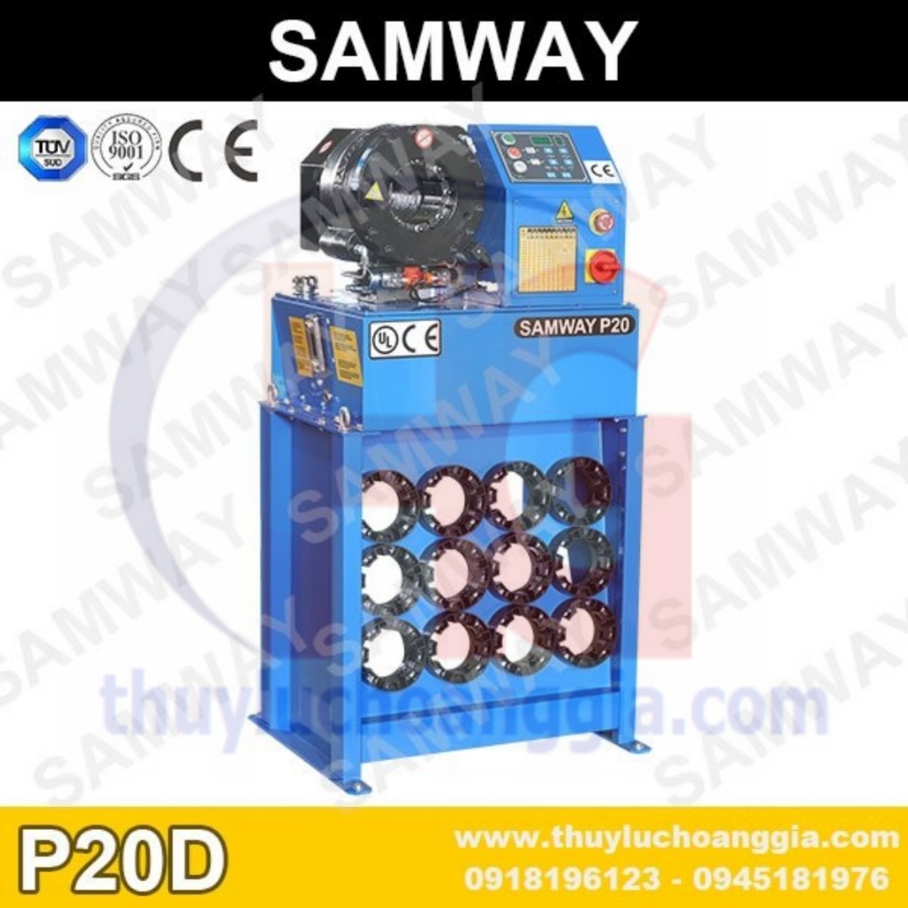 MÁY BẤM ỐNG THỦY LỰC SAMWAY- P20D