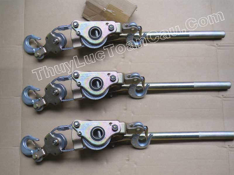 Pa lăng cáp lắc tay PSK 1 2 3 tấn