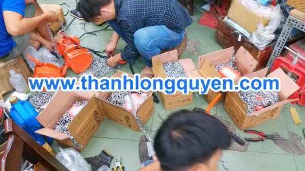 PA LĂNG XÍCH KÉO TAY NITTO 5 TẤN 3 MÉT 50VP5