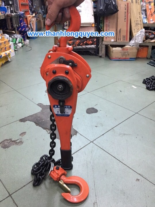 PA LĂNG XÍCH LẮC TAY 3/4 TẤN, 1 TẤN, 1.5 TẤN, 2 TẤN, 3 TẤN, 6 TẤN, 9 TẤN NITTO.