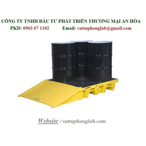 PALLET CHỐNG TRÀN CHO 4 THÙNG PHI MODEL:28635 & 28634