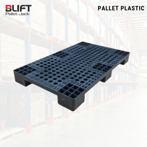 Pallet Nhựa Lót Sàn PL04 Đen KT 1000x600x100 mm