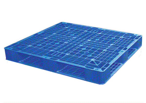 Pallet nhựa cũ xanh KT 1100x1100x120 mm