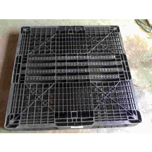 Pallet nhựa 1100x1100x120mm 2 mặt