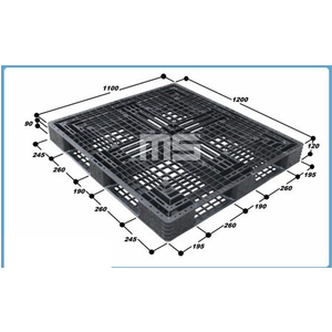 Pallet nhựa 1200*1100*120mm | pallet hàng nhập khẩu giá rẻ