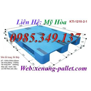 Pallet nhựa 1200 x 1000 x 150mm (KTI-1210-2-1)