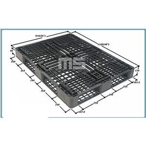 Pallet nhựa 1220*915*120mm | Pallet nhập khẩu Malaysia