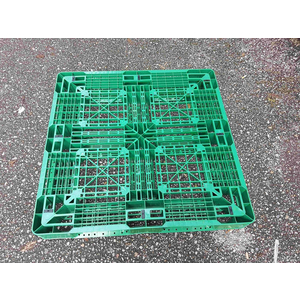 Pallet nhựa 1100x1100x130mm xanh