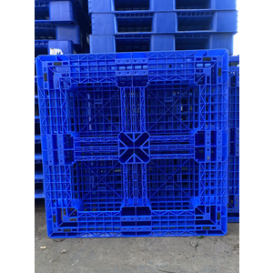 Pallet nhựa cũ KT: 1100x1100x150 mm
