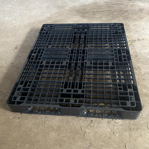 Pallet nhựa cũ KT 1200x1000x120 mm (Màu Đen)