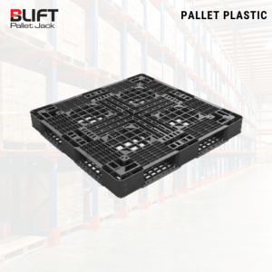 Pallet Nhựa Đen PL15LK - 3 KT 1100x1100x125 mm