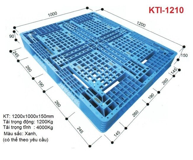 Pallet Nhựa KTI-1210