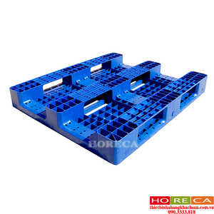PALLET NHỰA LIỀN KHỐI 1 MẶT - 466 LÕI THÉP