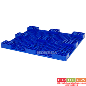PALLET NHỰA LIỀN KHỐI 1 MẶT - 496T