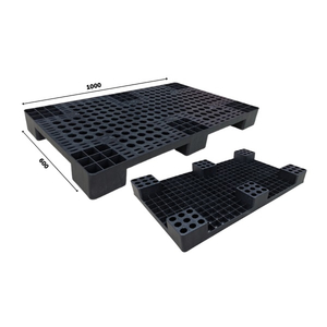 Pallet Nhựa Lót Sàn PL04 Đen KT 1000x600x100 mm