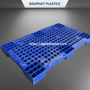 Pallet nhựa Lót sàn cũ KT 1000x600x100 mm
