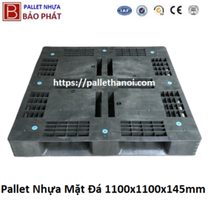 Pallet mặt đá cũ KT: 1100x1100x145 mm (Màu Xám)