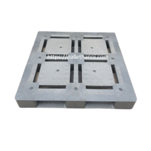 Pallet mặt đá cũ KT: 1100x1100x145 mm (Màu Xám)