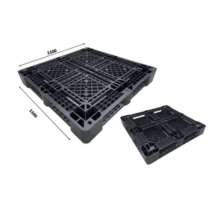 Pallet Nhựa PL09LK Đen KT 1100x1100x150 mm