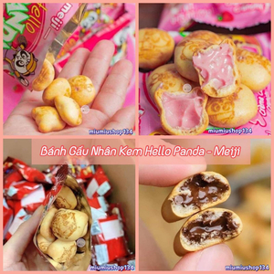 Bánh gấu HELLO PANDA DÂU - thùng 32 x 21gr 🇺🇸